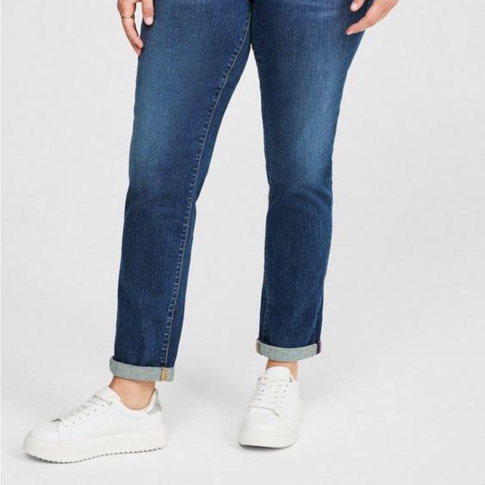 Perfect Boyfriend Vintage Stretch Mid Rise Jeans - Picture 3 of 3